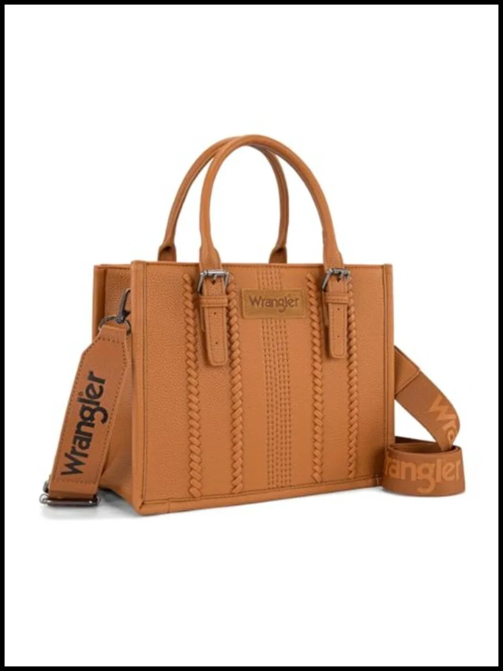 PU Leather Braided Boho Tote Bag Vintage Western Satchel Crossbody with Strap